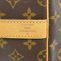 Louis Vuitton Keepall Bandouliere Bag Monogram Canvas Brown Canvas Travel Bag Bag (Pre-Loved)