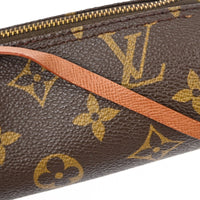 Louis Vuitton Louis Vuitton Papillon Pochette Monogram Canvas Brown Canvas Clutche & Pouche Bag (Authentic Pre-Loved)