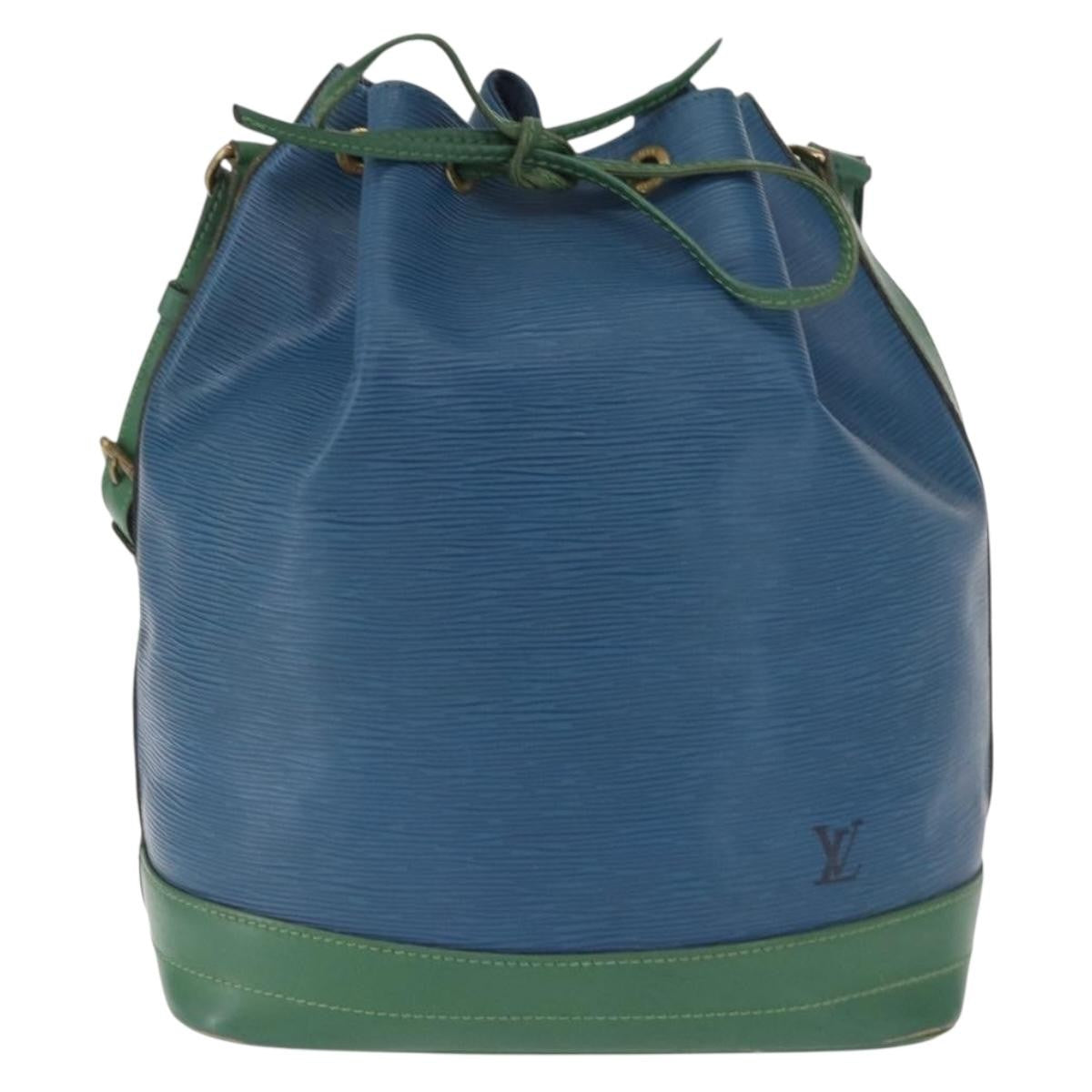 Louis Vuitton Bicolor Noe Handbag Epi Leather Blue Leather Shoulder Bag Bag (Pre-Loved)