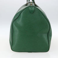 Louis Vuitton Keepall Bag Epi Leather Green Leather Travel Bag Bag (Pre-Loved)