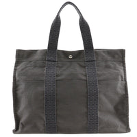 Hermes Fourre-Tout Herline Fourre-Tout Herline Gray Canvas Tote Bag Bag (Pre-Loved)