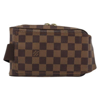 Louis Vuitton Geronimos Waist Bag Damier Brown Canvas Shoulder Bag Bag (Pre-Loved)