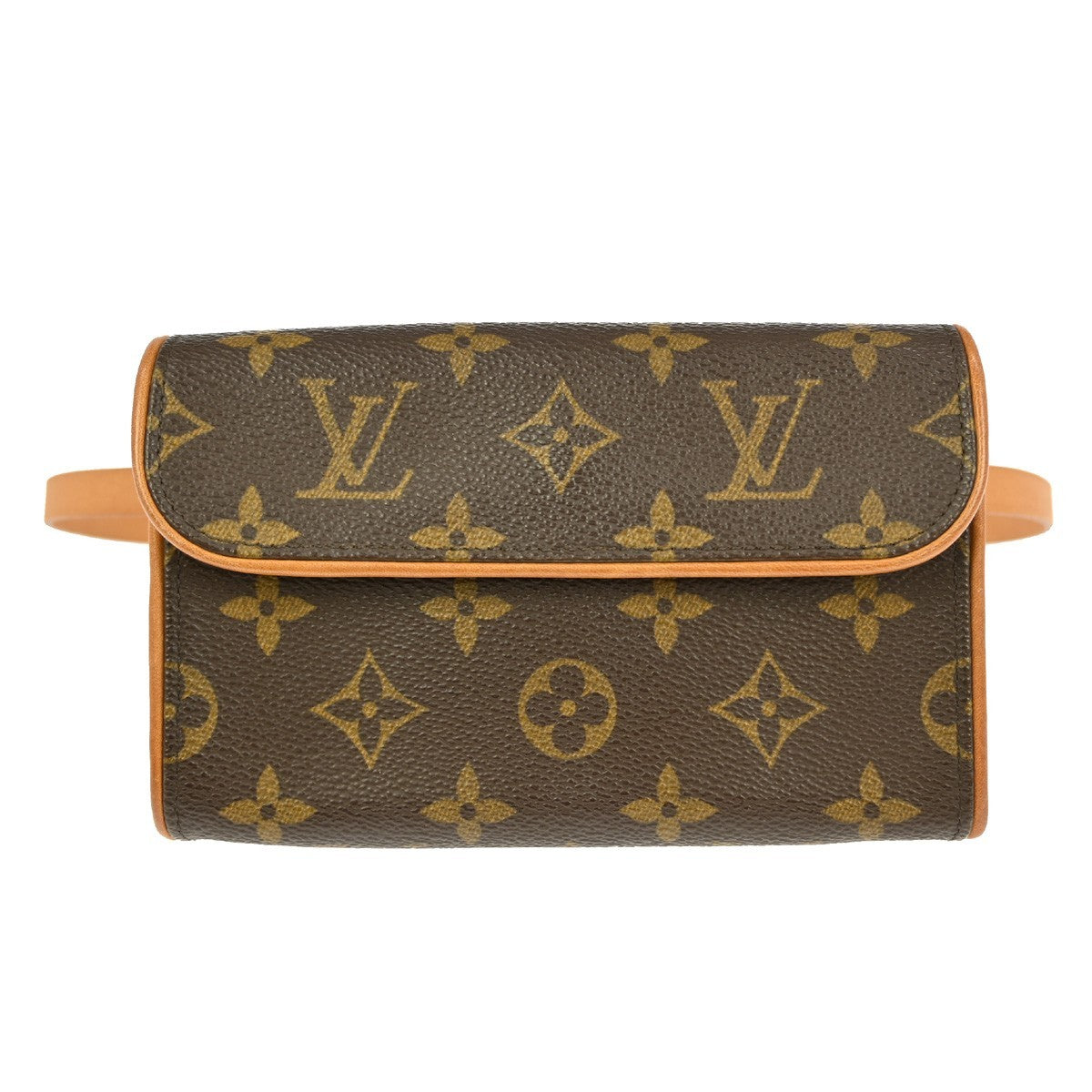 Louis Vuitton Louis Vuitton Florentine Waist Bag Monogram Canvas Brown Canvas Clutche & Pouche Bag (Pre-Loved)