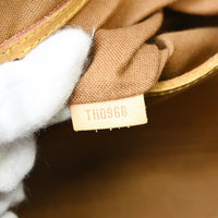 Louis Vuitton Alma Handbag Monogram Canvas Brown Canvas Handbag (Authentic Pre-Loved)