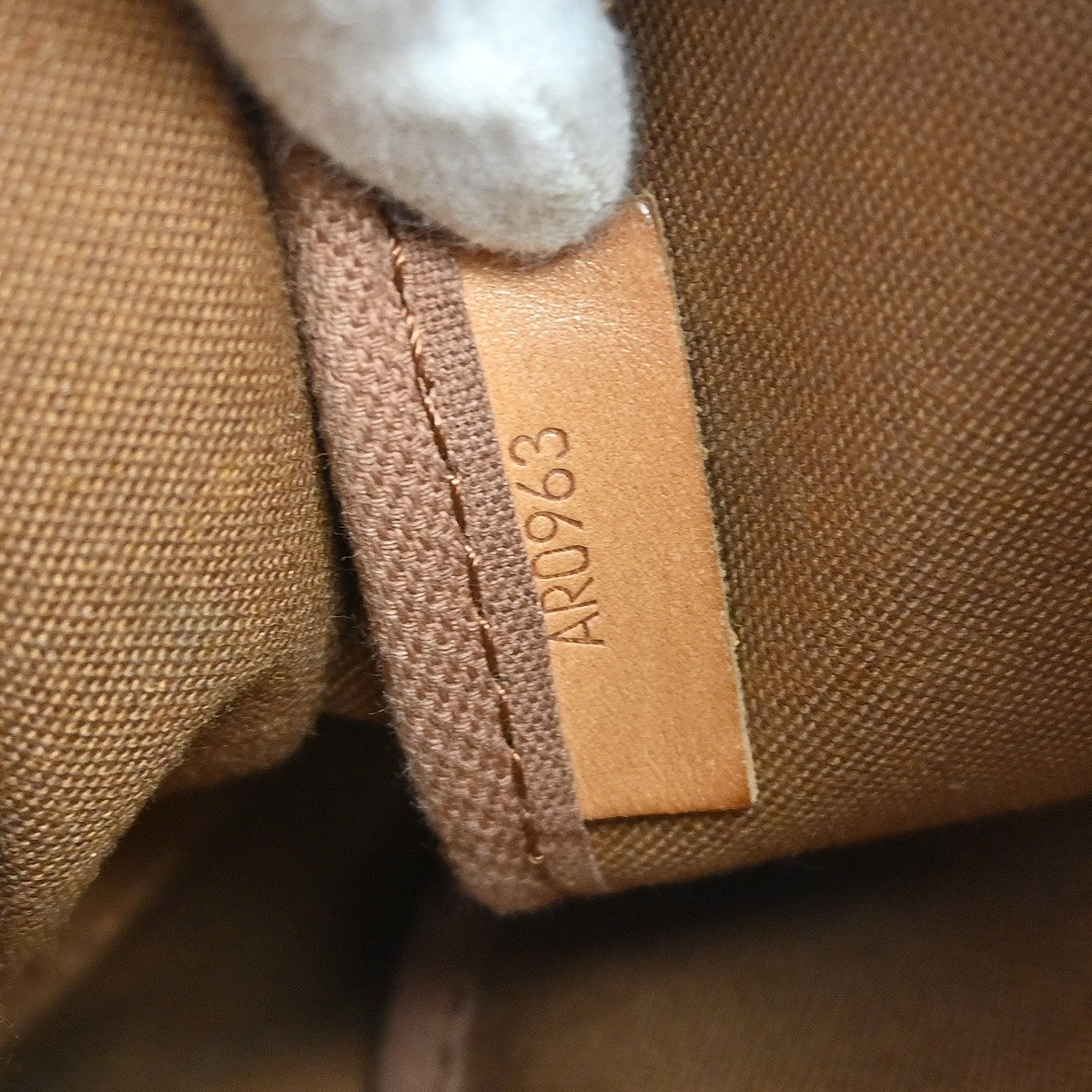 Louis Vuitton Louis Vuitton Saumur Handbag Monogram Canvas Brown Canvas Shoulder Bag Bag (Pre-Loved)