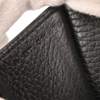 Hermes Halzan Bag Clemence Black Leather Tote Bag Bag (Authentic Pre-Loved)