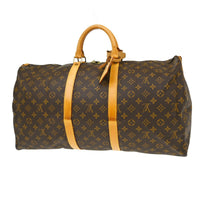Louis Vuitton Louis Vuitton Keepall Bandouliere Bag Monogram Canvas Brown Canvas Travel Bag Bag (Authentic Pre-Loved)