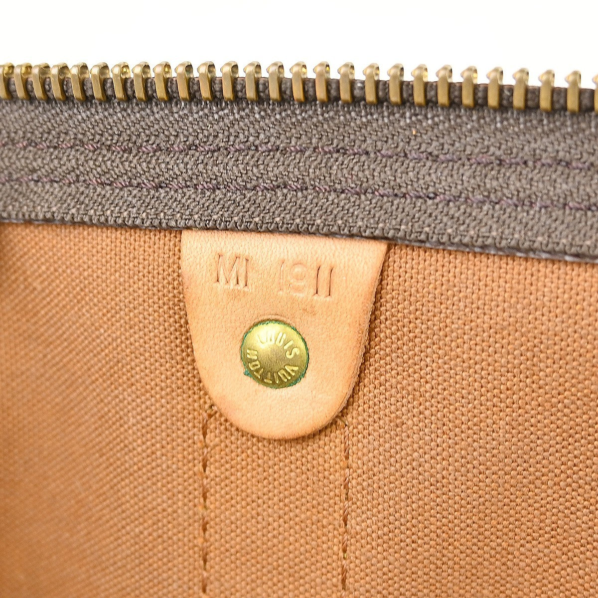 Louis Vuitton Louis Vuitton Keepall Bag Monogram Canvas Brown Canvas Travel Bag Bag (Pre-Loved)
