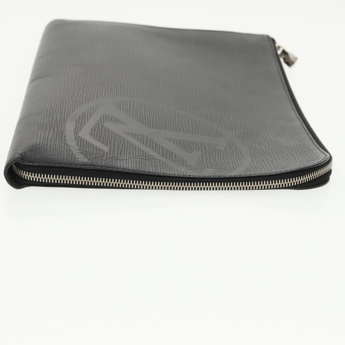 Louis Vuitton Pochette Jour Initials Epi Leather Black Leather Clutche & Pouche Bag (Pre-Loved)