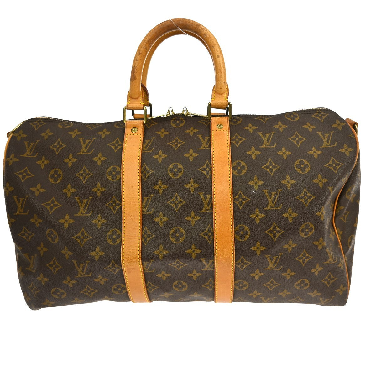 Louis Vuitton Louis Vuitton Keepall Bandouliere Bag Monogram Canvas Brown Canvas Travel Bag Bag (Pre-Loved)
