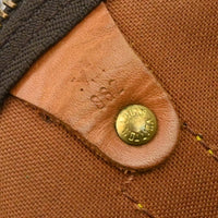 Louis Vuitton Keepall Bag Monogram Canvas Brown Canvas Travel Bag Bag (Authentic Pre-Loved)