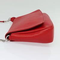 Louis Vuitton Essential Cuir Boheme Handbag Leather Red Leather Shoulder Bag Bag (Authentic Pre-Loved)