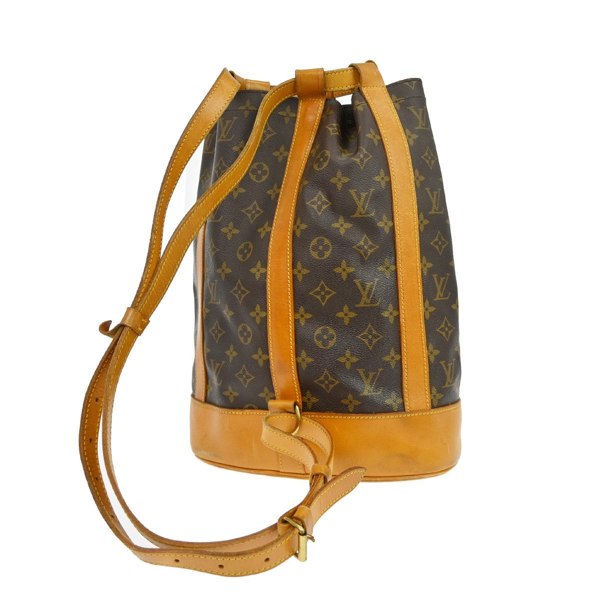 Louis Vuitton Louis Vuitton Randonnee Backpack Monogram Canvas Brown Canvas Shoulder Bag Bag (Pre-Loved)