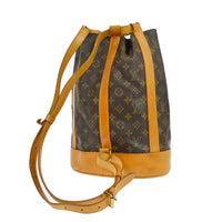 Louis Vuitton Louis Vuitton Randonnee Backpack Monogram Canvas Brown Canvas Shoulder Bag Bag (Pre-Loved)