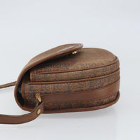 Burberry Flap Shoulder Bag Canvas Brown Canvas Shoulder Bag Bag (Pre-Loved)