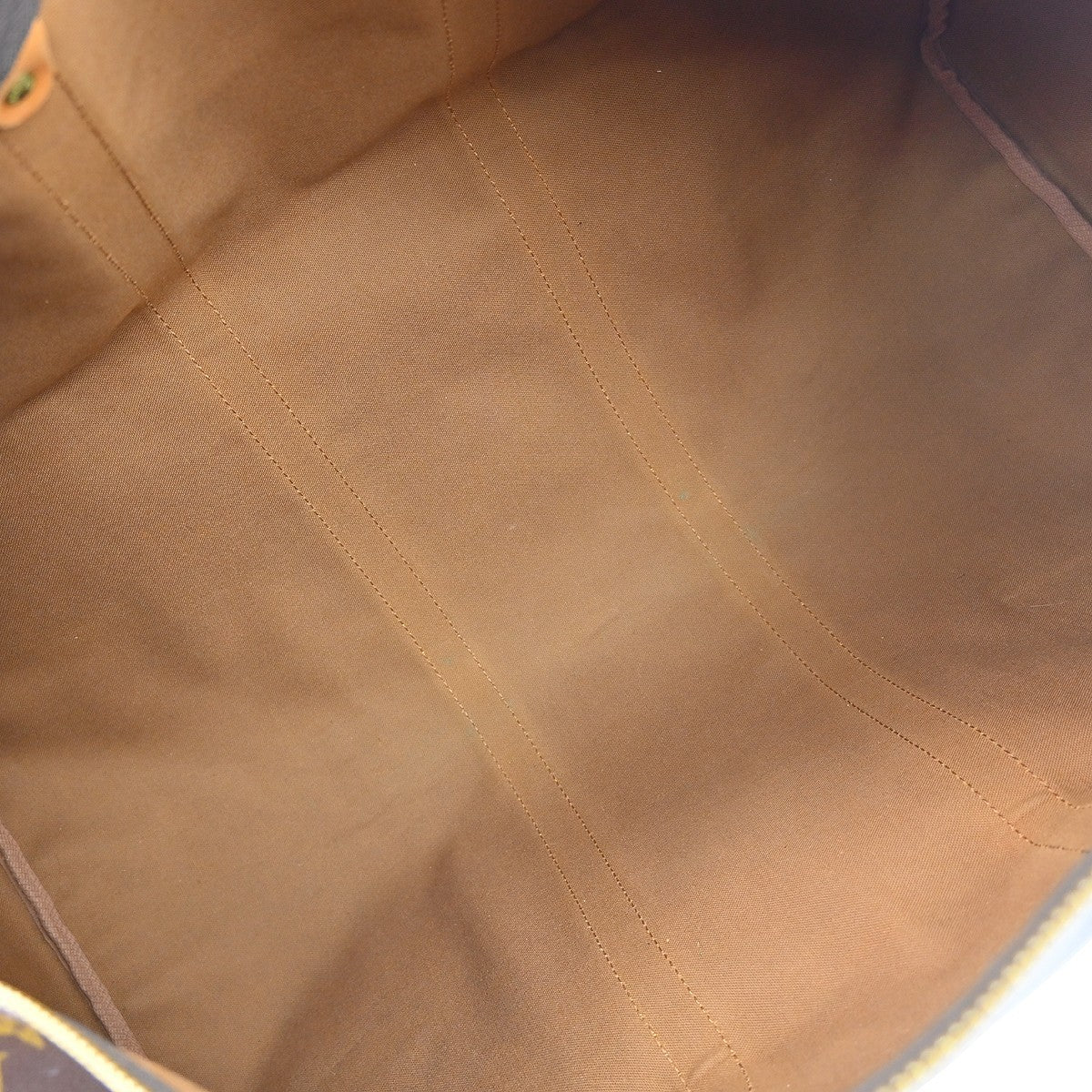Louis Vuitton Louis Vuitton Keepall Bag Monogram Canvas Brown Canvas Travel Bag Bag (Pre-Loved)