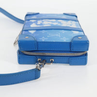 Louis Vuitton Soft Trunk Wallet Limited Edition Monogram Clouds Blue Canvas Clutche & Pouche Bag (Pre-Loved)