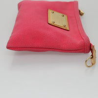 Louis Vuitton Louis Vuitton Antigua Pouch Canvas Pink Canvas Clutche & Pouche Bag (Pre-Loved)