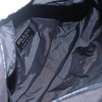 Prada Sport Zip Shoulder Bag Nylon Black Nylon Shoulder Bag Bag (Pre-Loved)