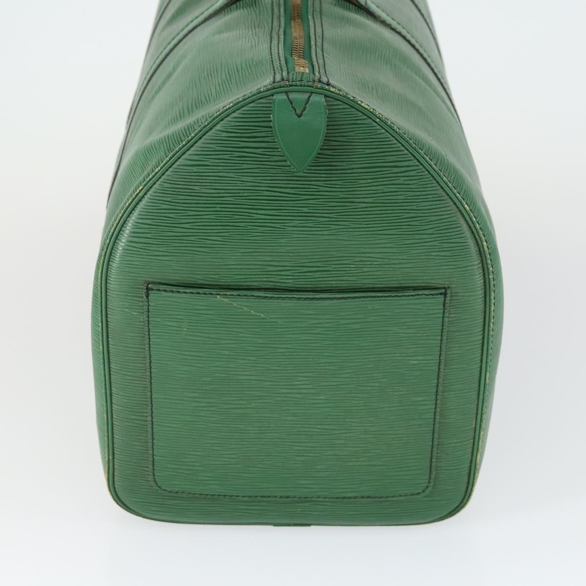 Louis Vuitton Keepall Bag Epi Leather Green Leather Travel Bag Bag (Pre-Loved)