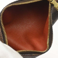 Louis Vuitton Papillon Pochette Damier Brown Canvas Clutche & Pouche Bag (Pre-Loved)