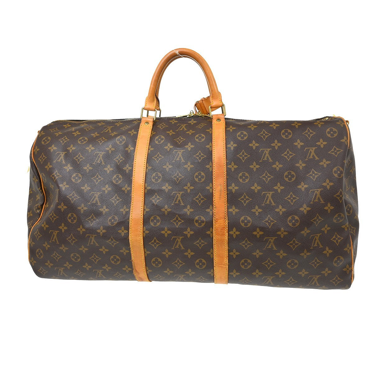 Louis Vuitton Louis Vuitton Keepall Bandouliere Bag Monogram Canvas Brown Canvas Travel Bag Bag (Authentic Pre-Loved)