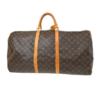 Louis Vuitton Louis Vuitton Keepall Bandouliere Bag Monogram Canvas Brown Canvas Travel Bag Bag (Authentic Pre-Loved)