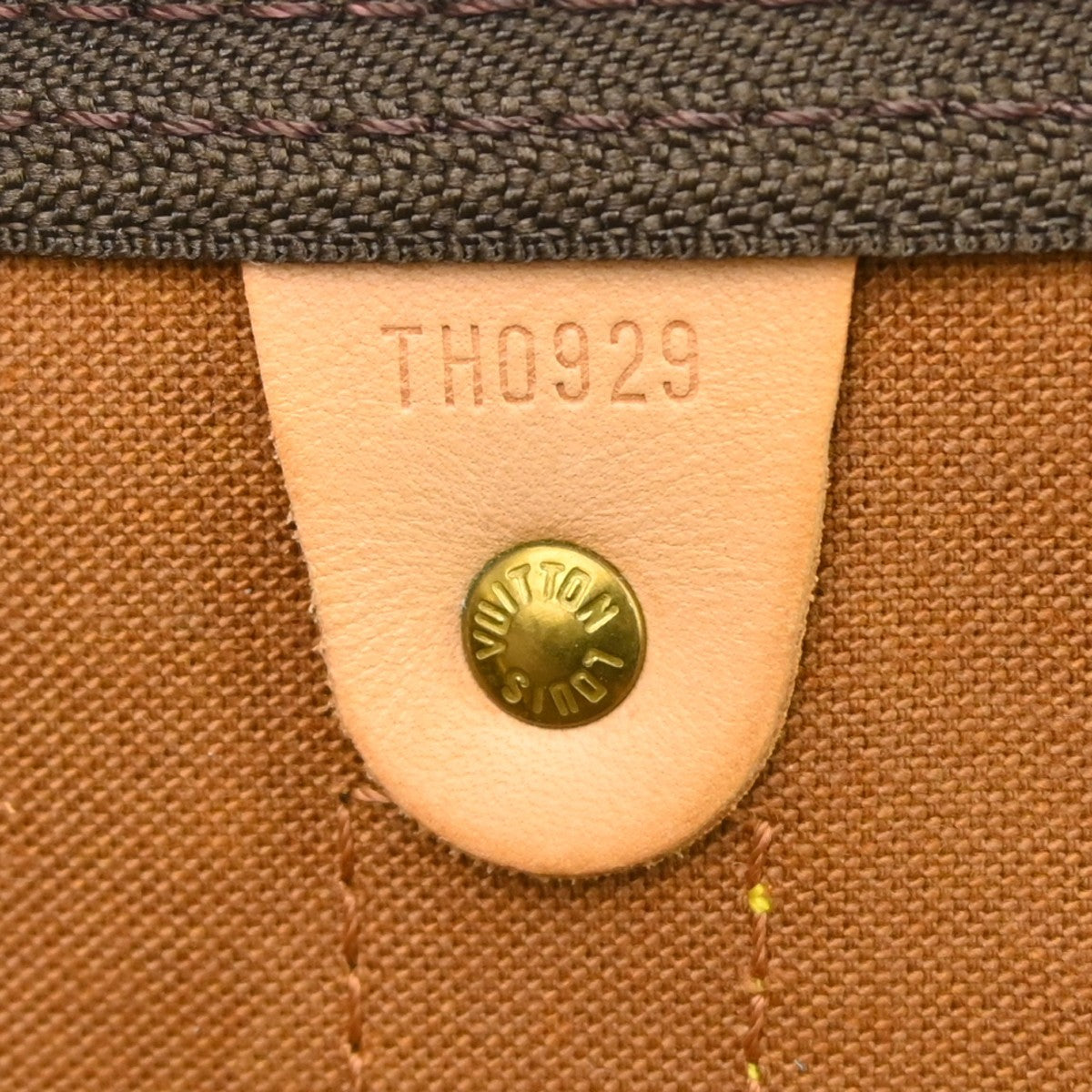 Louis Vuitton Keepall Bandouliere Bag Monogram Canvas Brown Canvas Travel Bag Bag (Authentic Pre-Loved)