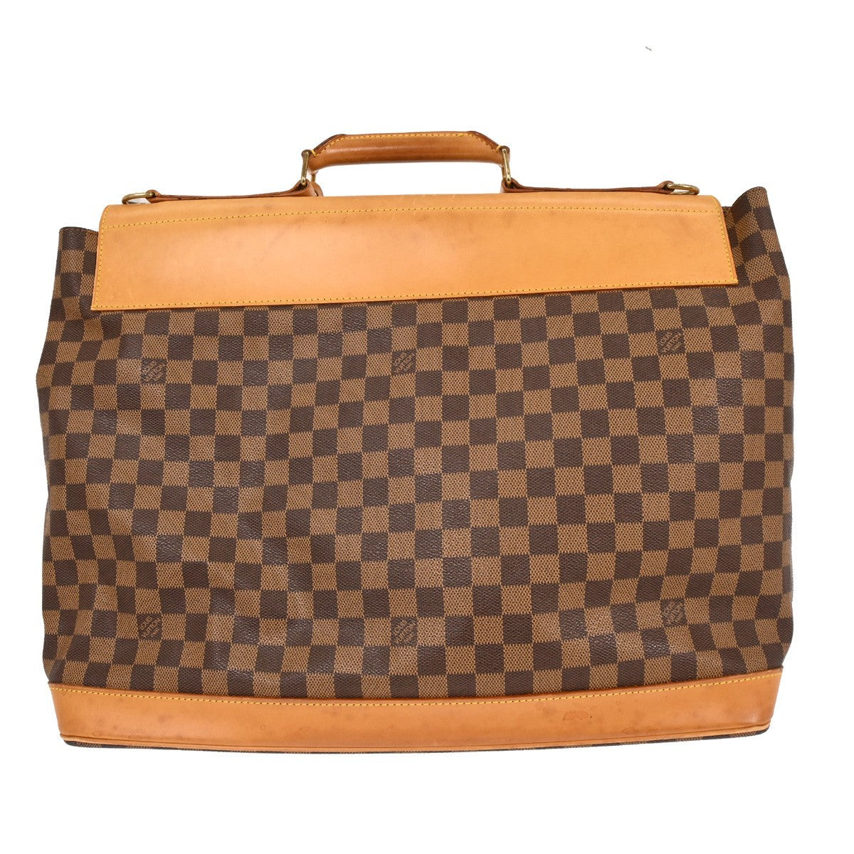 Louis Vuitton West End Handbag Damier Brown Canvas Travel Bag Bag (Pre-Loved)