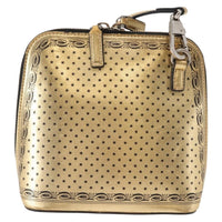 Gucci Dome Crossbody Bag Limited Edition Printed Leather Gold Leather Crossbody Bag Bag (Authentic Pre-Loved)