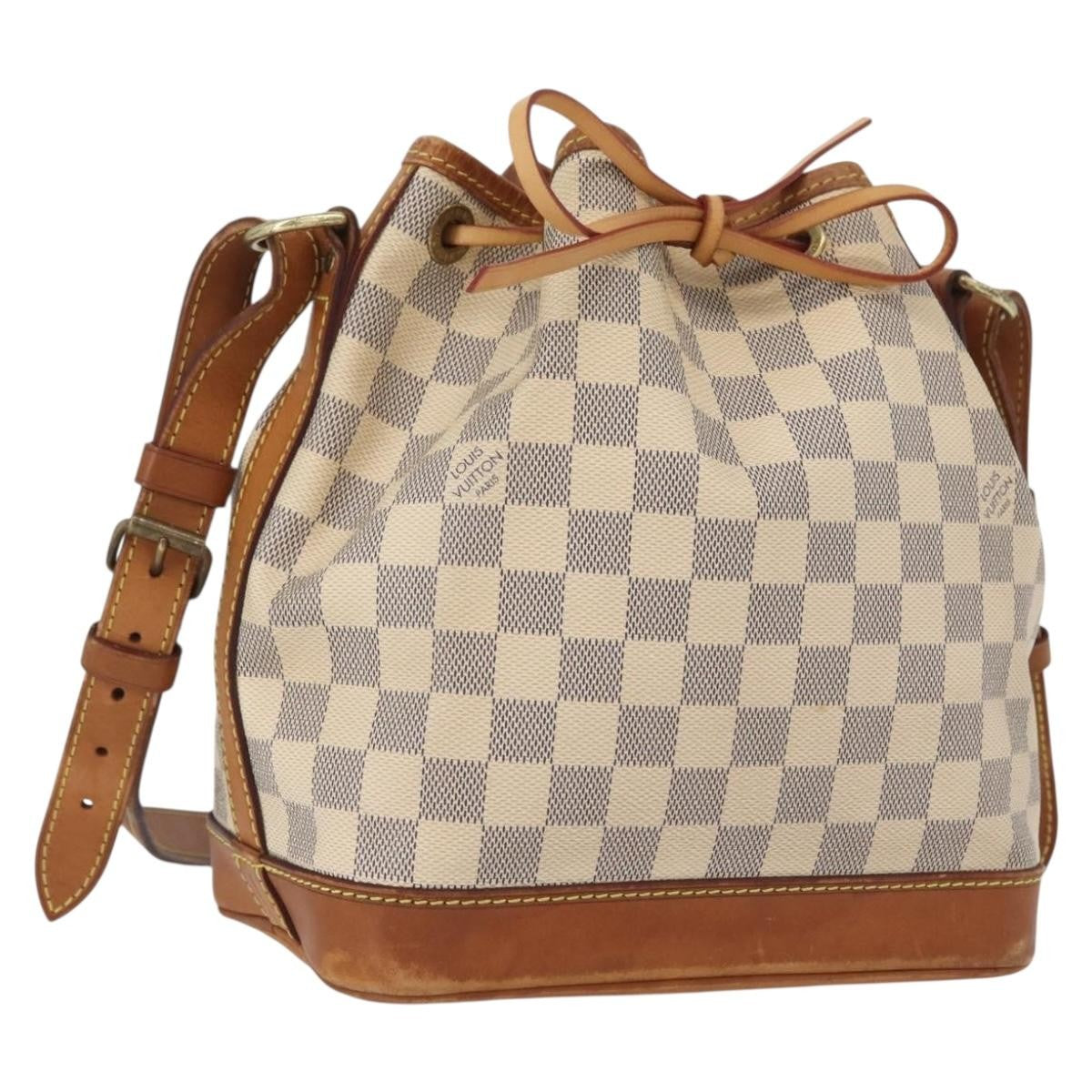 Louis Vuitton Louis Vuitton Noe Handbag Damier Beige Canvas Shoulder Bag Bag (Pre-Loved)