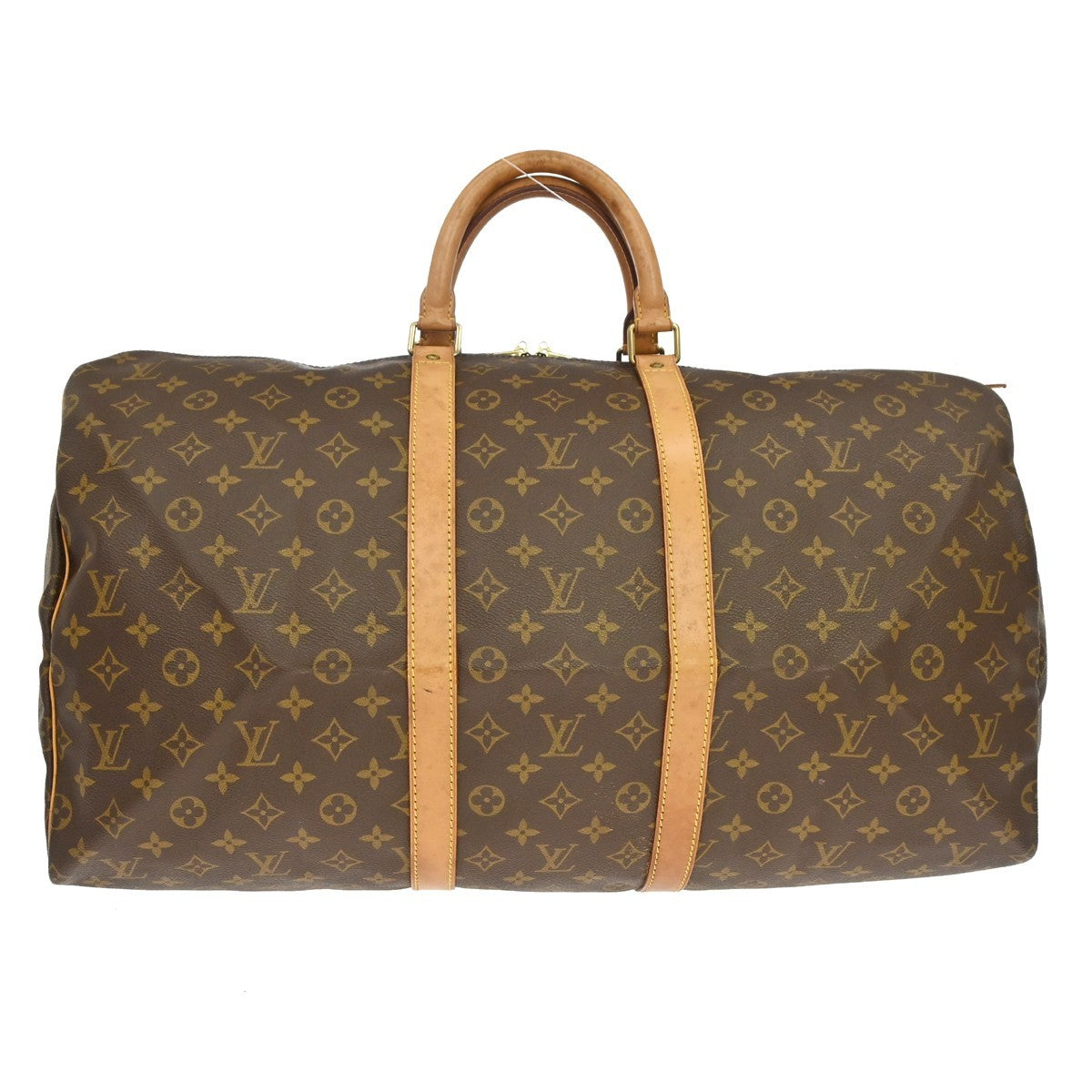 Louis Vuitton Louis Vuitton Keepall Bag Monogram Canvas Brown Canvas Travel Bag Bag (Pre-Loved)