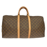 Louis Vuitton Louis Vuitton Keepall Bag Monogram Canvas Brown Canvas Travel Bag Bag (Pre-Loved)