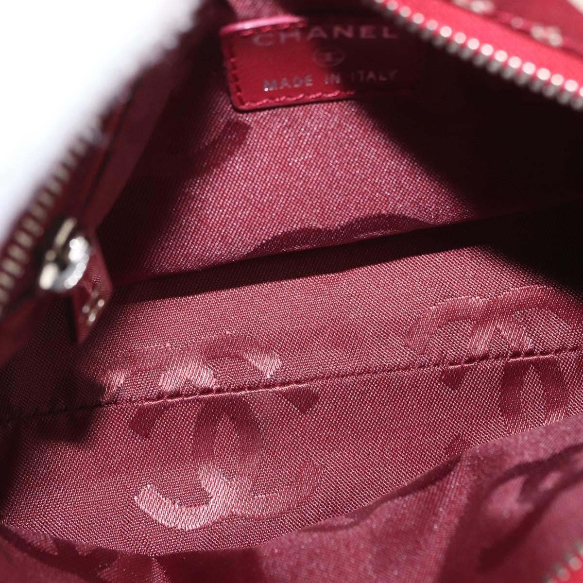 Chanel Chanel 31 Rue Cambon Clutch Canvas Red Canvas Clutche & Pouche Bag (Pre-Loved)