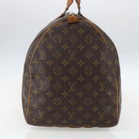 Louis Vuitton Keepall Bag Monogram Canvas Brown Canvas Travel Bag Bag (Authentic Pre-Loved)