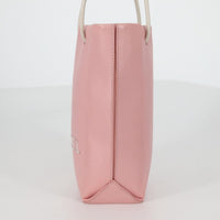 Chanel Essential Shopping Tote Leather Pink Leather Bag (Authentic Pre-Loved)