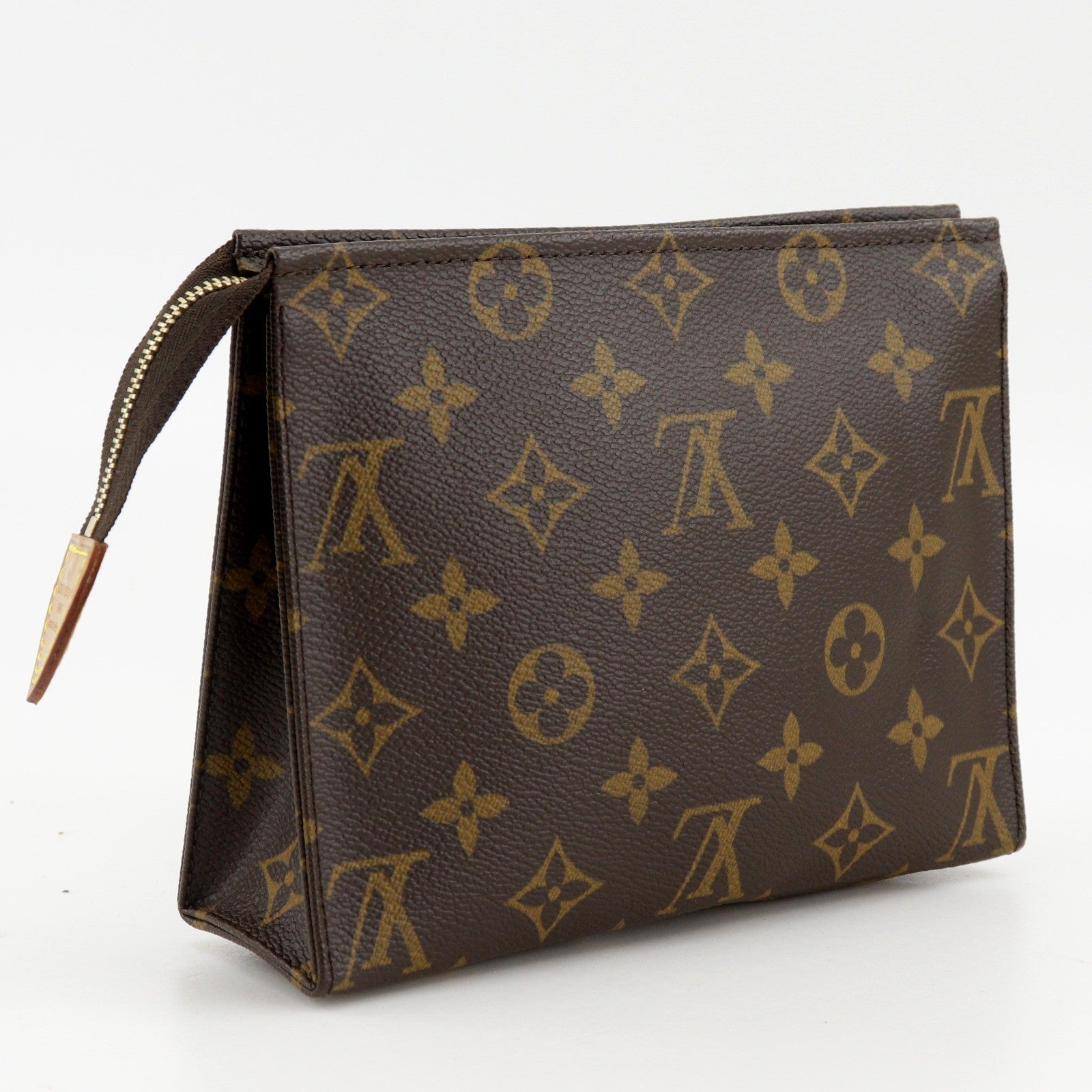 Louis Vuitton Louis Vuitton Toiletry Pouch Monogram Canvas Brown Canvas Wallets Accessory (Authentic Pre-Loved)