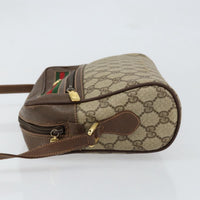 Gucci Vintage Ophidia Shoulder Bag Gg Canvas Beige Pvc Shoulder Bag Bag (Authentic Pre-Loved)