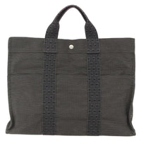 Hermes Fourre-Tout Herline Fourre-Tout Herline Gray Canvas Tote Bag Bag (Authentic Pre-Loved)