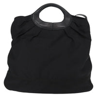 Salvatore Ferragamo Vala Tote Nylon Black Nylon Tote Bag Bag (Pre-Loved)