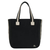 Burberry Blue Label Tote Bag Canvas Black Canvas Tote Bag Bag (Pre-Loved)