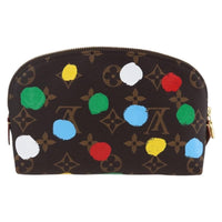 Louis Vuitton Cosmetic Pouch Yayoi Kusama Painted Dots Monogram Canvas Multicolour Canvas Clutche & Pouche Bag (Pre-Loved)