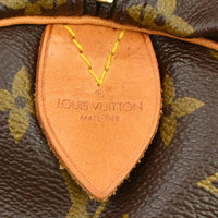 Louis Vuitton Keepall Bag Monogram Canvas Brown Canvas Travel Bag Bag (Authentic Pre-Loved)