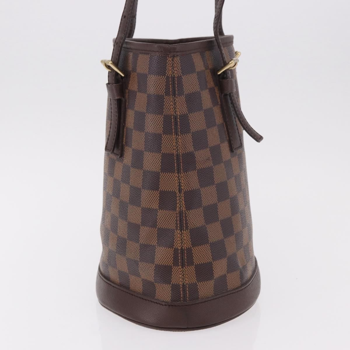 Louis Vuitton Marais Bucket Bag Damier Brown Canvas Shoulder Bag Bag (Pre-Loved)
