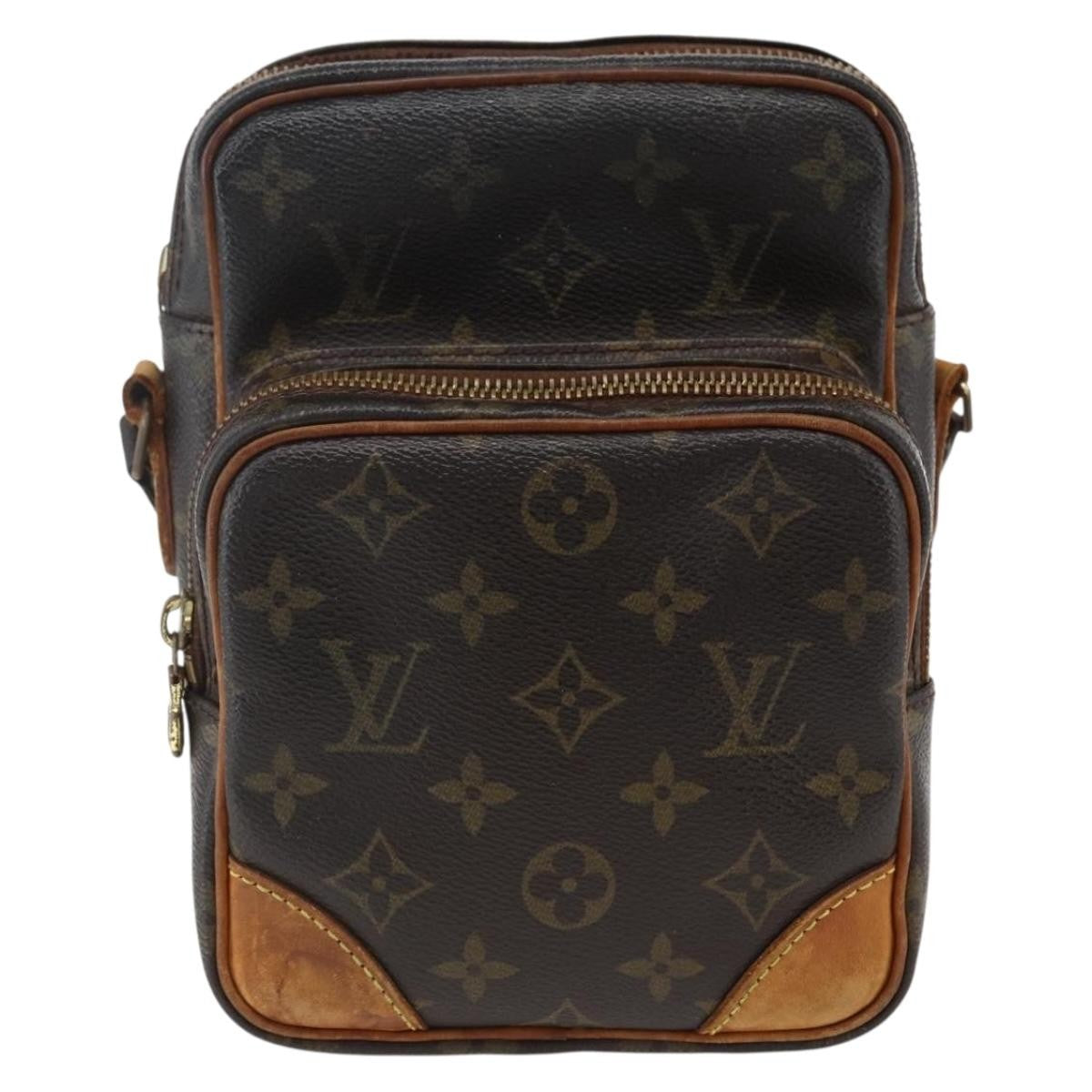 Louis Vuitton Amazone Bag Monogram Canvas Brown Canvas Shoulder Bag Bag (Authentic Pre-Loved)