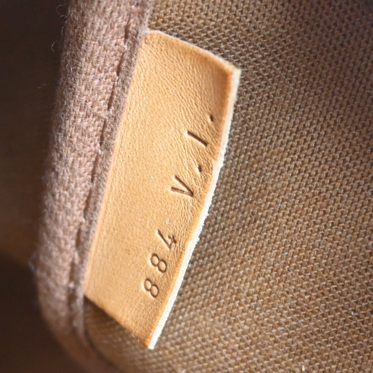 Louis Vuitton Louis Vuitton Saumur Handbag Monogram Canvas Brown Canvas Shoulder Bag Bag (Authentic Pre-Loved)