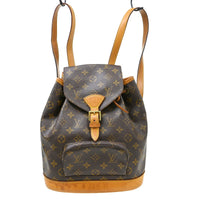 Louis Vuitton Louis Vuitton Vintage Montsouris Backpack Monogram Canvas Brown Canvas Backpack Bag (Pre-Loved)