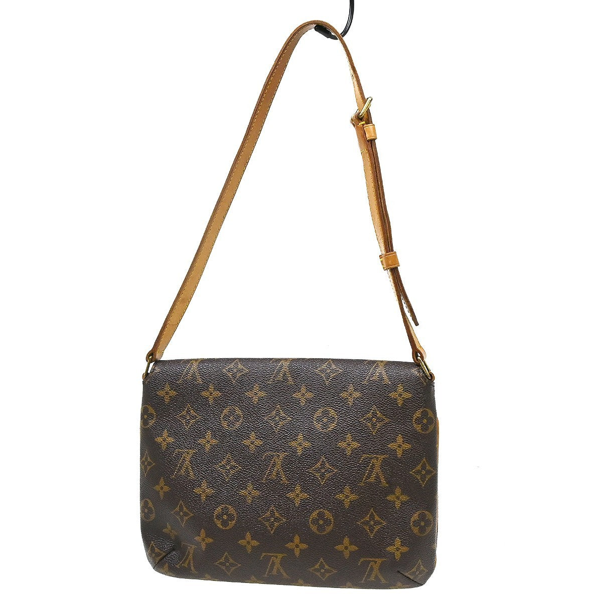 Louis Vuitton Louis Vuitton Musette Tango Handbag Monogram Canvas Brown Canvas Shoulder Bag Bag (Pre-Loved)