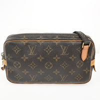 Louis Vuitton Pochette Marly Bandouliere Bag Monogram Canvas Brown Canvas Shoulder Bag Bag (Authentic Pre-Loved)