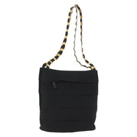 Salvatore Ferragamo Vala Shoulder Bag Nylon Black Nylon Shoulder Bag Bag (Pre-Loved)